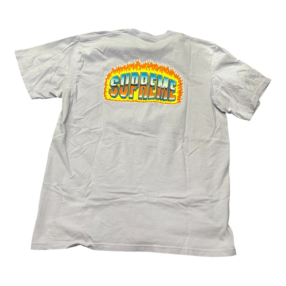 🔥🔥 SUPREME CHROME Special Edition - Light Purple - RARE Y2K‎ Graphic Tee LARGE